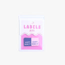 Aunty Made It Sew-on Cotton Labels by KATM, pack of 6