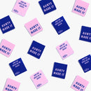 Aunty Made It Sew-on Cotton Labels by KATM, pack of 6