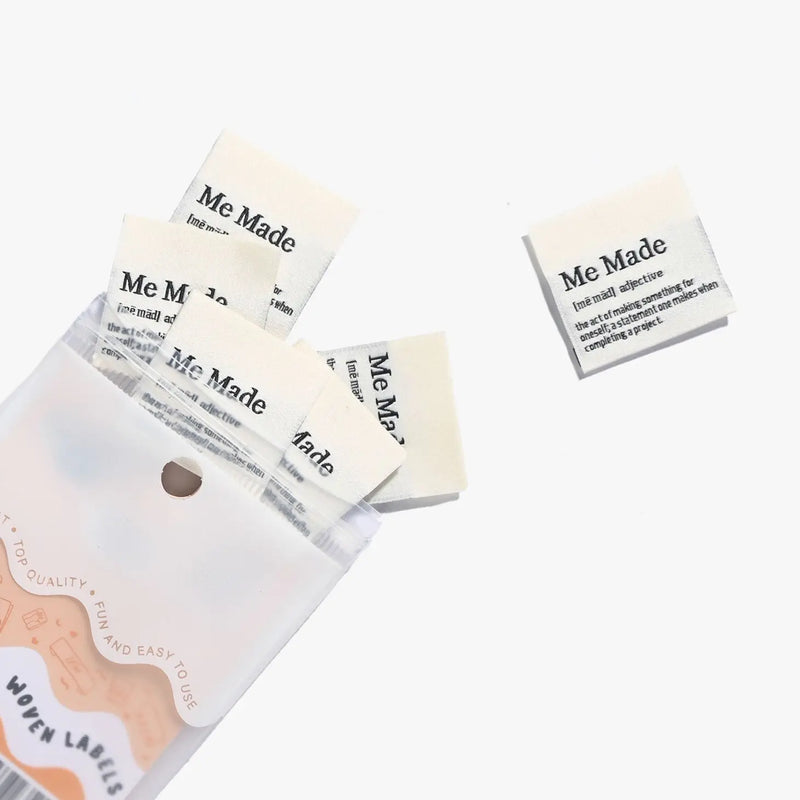 Me Made Defined, Sew-on Cotton Labels by KATM, pack of 6
