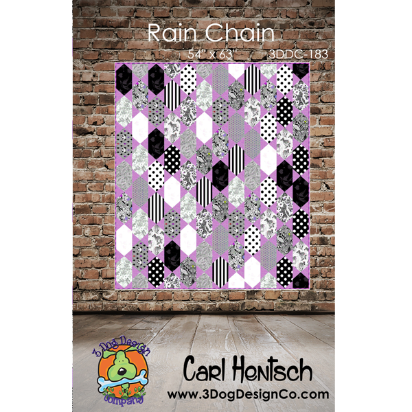 Rain Chain Quilt Pattern by Carl Hentsch