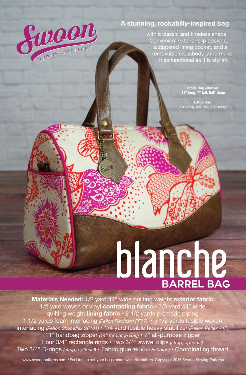 Blanche Barrel bag By Swoon