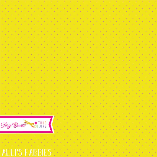 Tula Pink's Tiny True Colors, Dot, Flare