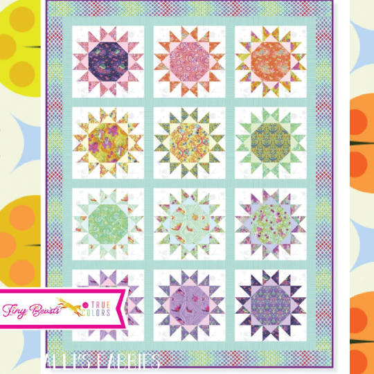 Tula Pink's Mini Menagerie Quilt Kit + Project Bag