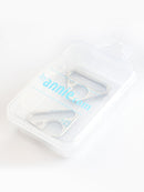 ByAnnie 1" Nickel Hardware Set of 2