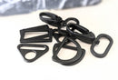 ByAnnie 1" Matte Black Hardware Set of 2