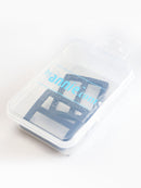 ByAnnie 1" Matte Black Hardware Set of 2