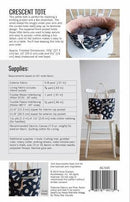 Crescent Tote Sewing Pattern by Noodlehead