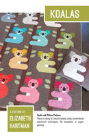 Koalas Quilt & Pillow by Elizabeth Hartman
