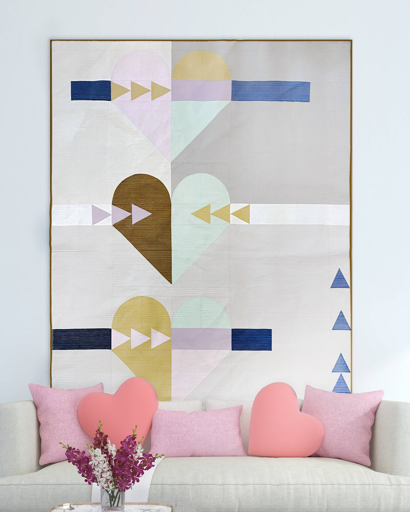 Be Mine Quilt Pattern by Quiltachuetts