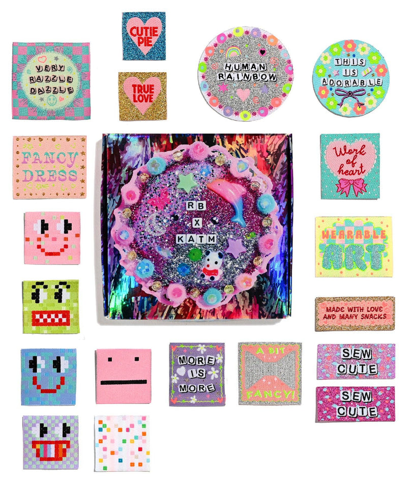 WEARABLE ART | Rachel Burke x KATM Collaboration Labels