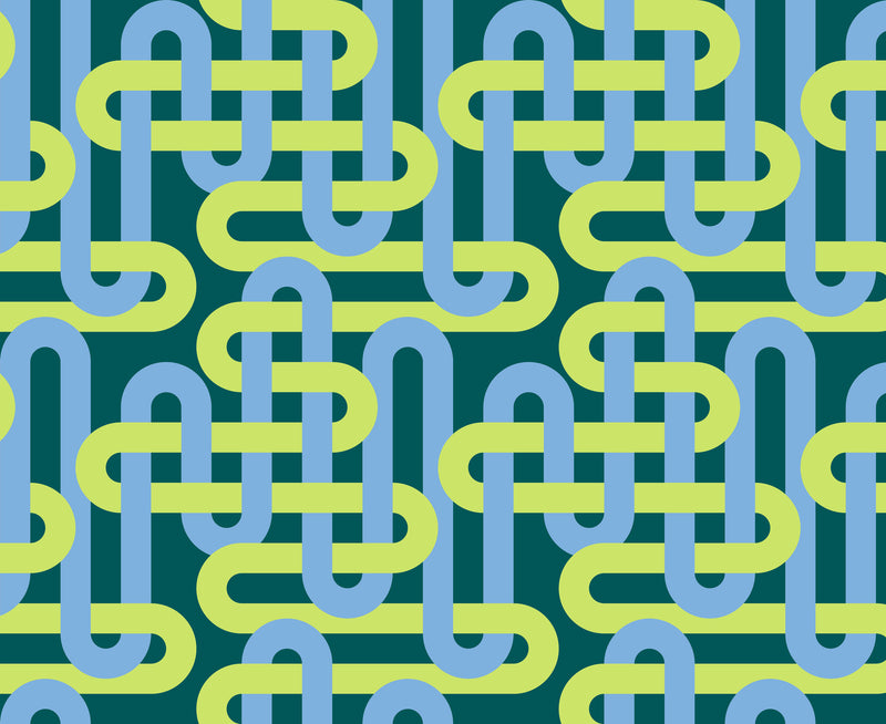 Emily VanHoff, Groove - Woven, Verdant Green