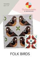 Folk Birds Quilt Pattern by Quiltachusetts