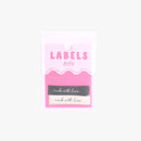 Made with Love, Sew-on Cotton Labels by KATM, pack of 6