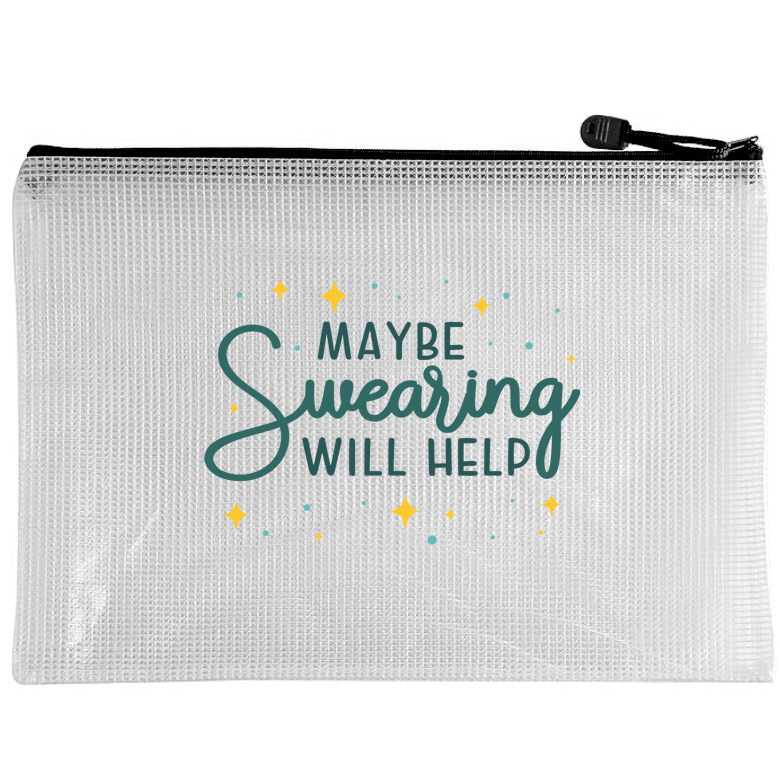 Snarky Project Bags - Maybe Swearing Will Help