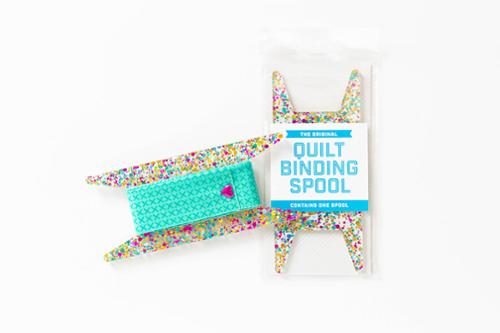 Glitter Binding Spool Teal