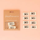 Made in 2024- Organic Cotton Label by Sarah Hearts, Set of 8