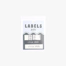 Circa 2025, Sew-on Cotton Labels by KATM, pack of 6