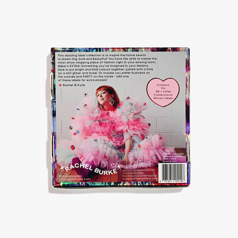 WEARABLE ART | Rachel Burke x KATM Collaboration Labels