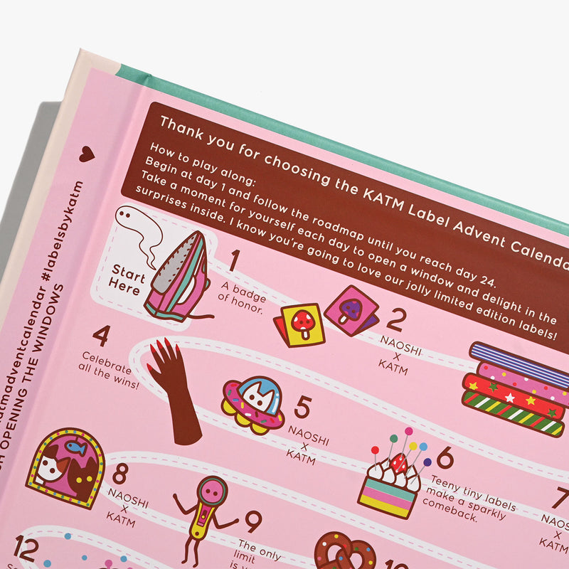 PREORDER - KATM 2025 24 window Advent Calendar, 65 labels