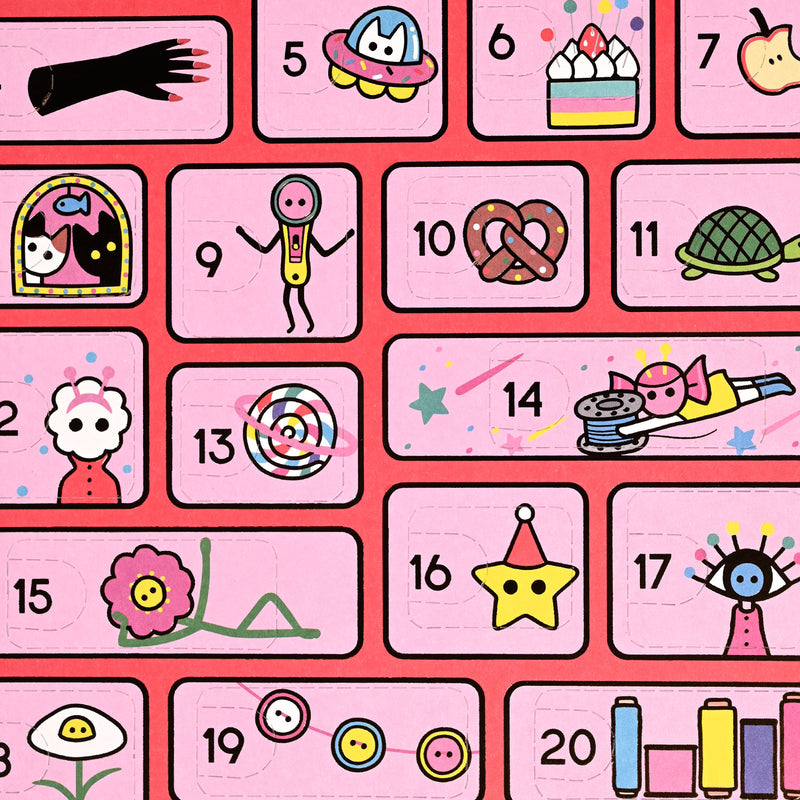 PREORDER - KATM 2025 24 window Advent Calendar, 65 labels