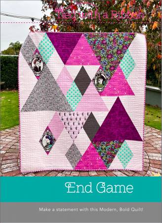 End Game - Tula Pink Night Shade - Quilt Pattern by