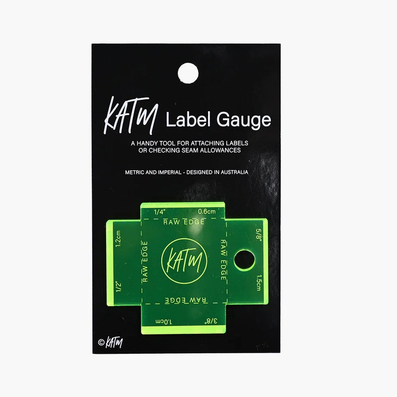 KATM Gauge for Sew-in Labels