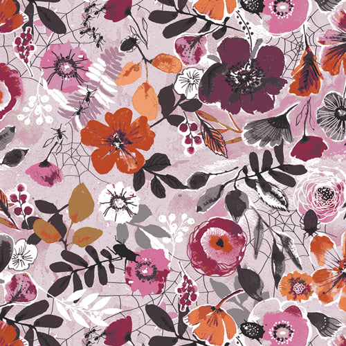 Eerie, Night Bloom Rose by Katarina Roccella for Art Gallery Fabrics