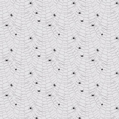 Eerie, Creepy Crawlers Cement, by Katarina Roccella for Art Gallery Fabrics