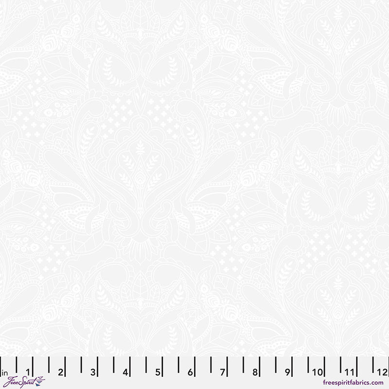 Tula Pink's 2025 True Colors - Ghost Owl, Paper Colorway