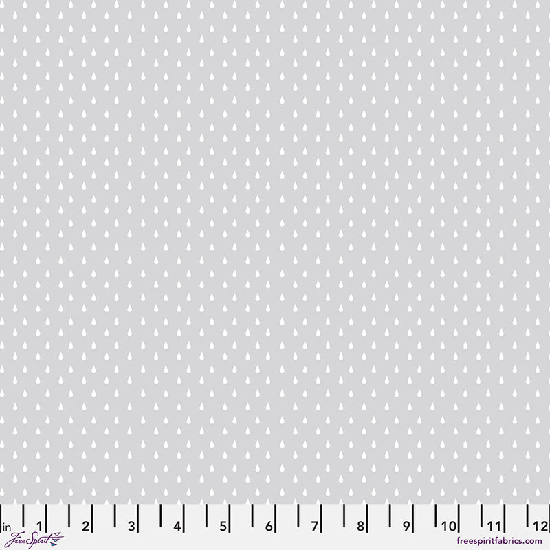 Tula Pink's 2025 True Colors - Ghost Droplettes, Whisper Colorway