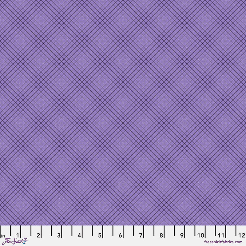 Tula Pink's 2025 True Colors - On the Grid, Mysterious Colorway