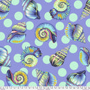 PREORDER Tula Pink's 108" Backing Fabric - Big Shelly - Marine || Floral Reef *ETA April 2026*