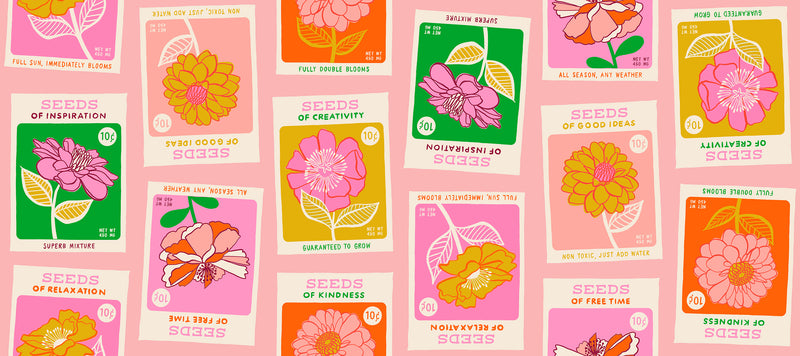Flowerland by Melody Miller for Ruby Star Society - Seeds in Balmy