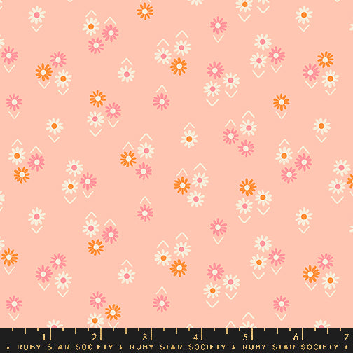 Melody Miller, Juicy, for Ruby Star Society, Baby Flowers in Peach