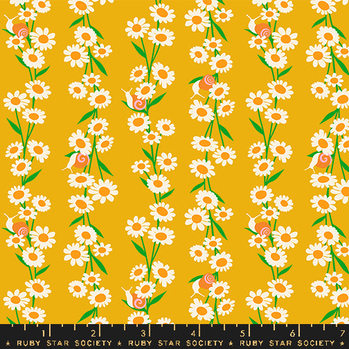 Carousel Daisy Chain in Goldenrod by Melody Miller - Ruby Star Society