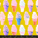 Best Day Ever, Ice Cream in Golden Metallic, by Melody Miller - Ruby Star Society
