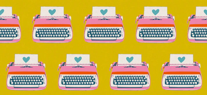 Best Day Ever, Canvas Typewriters in Golden Hour, by Melody Miller - Ruby Star Society