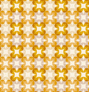Woodland Forest- Flower Plaid in Goldenrod - Ruby Star Society