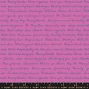 Salutations, Hello Goodbye in Heliotrope, by Rashida Coleman-Hale For Ruby Star Society