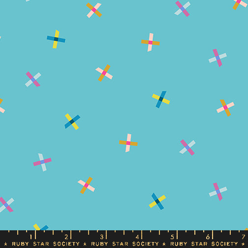 Plus Points in Turquoise, by Rashida Coleman-Hale For Ruby Star Society