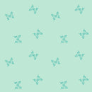 Backyard by Sara Watts for Ruby Star Society - Tiny Butterflies in Mint
