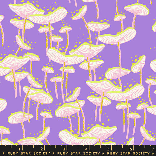 Glow Garden, Fungi in Amethyst, by Sarah Watts - Ruby Star Society