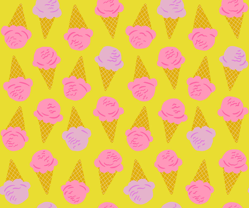 Sugar Cone by Kimberly Kight for Ruby Star Society - Sugar Cone in Citron