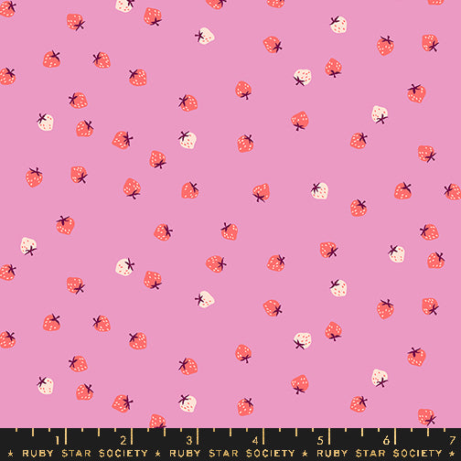 Strawberry, Mini Berry in Daisy, by Kimberly Kight for Ruby Star Society