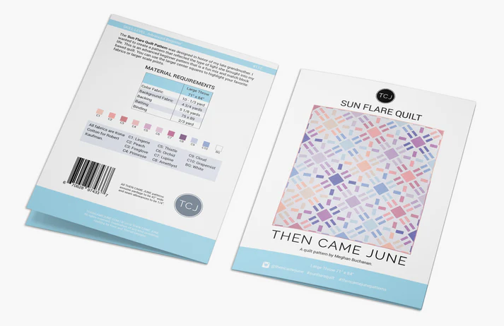 Sun Flare Quilt Pattern - By Then Came Jane