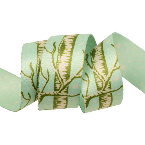 Tula Pink Full Moon Forest 2, Big Tree in Enchanted - 1-1/2" Webbing