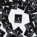 Made Under Moonlight - Sewing Woven Clothing Label by Sarah Hearts, Set of 8