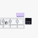 You Can't Buy This, Sew-on Cotton Labels by KATM, pack of 6