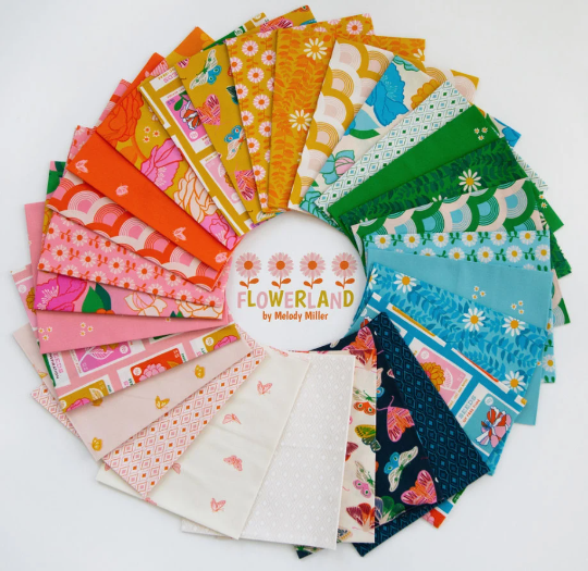 Flowerland by Melody Miller for Ruby Star Society FQ Bundle