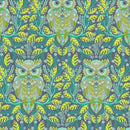 Tula Pink's Hootie Patootie - Starlight, Full Moon Forest II